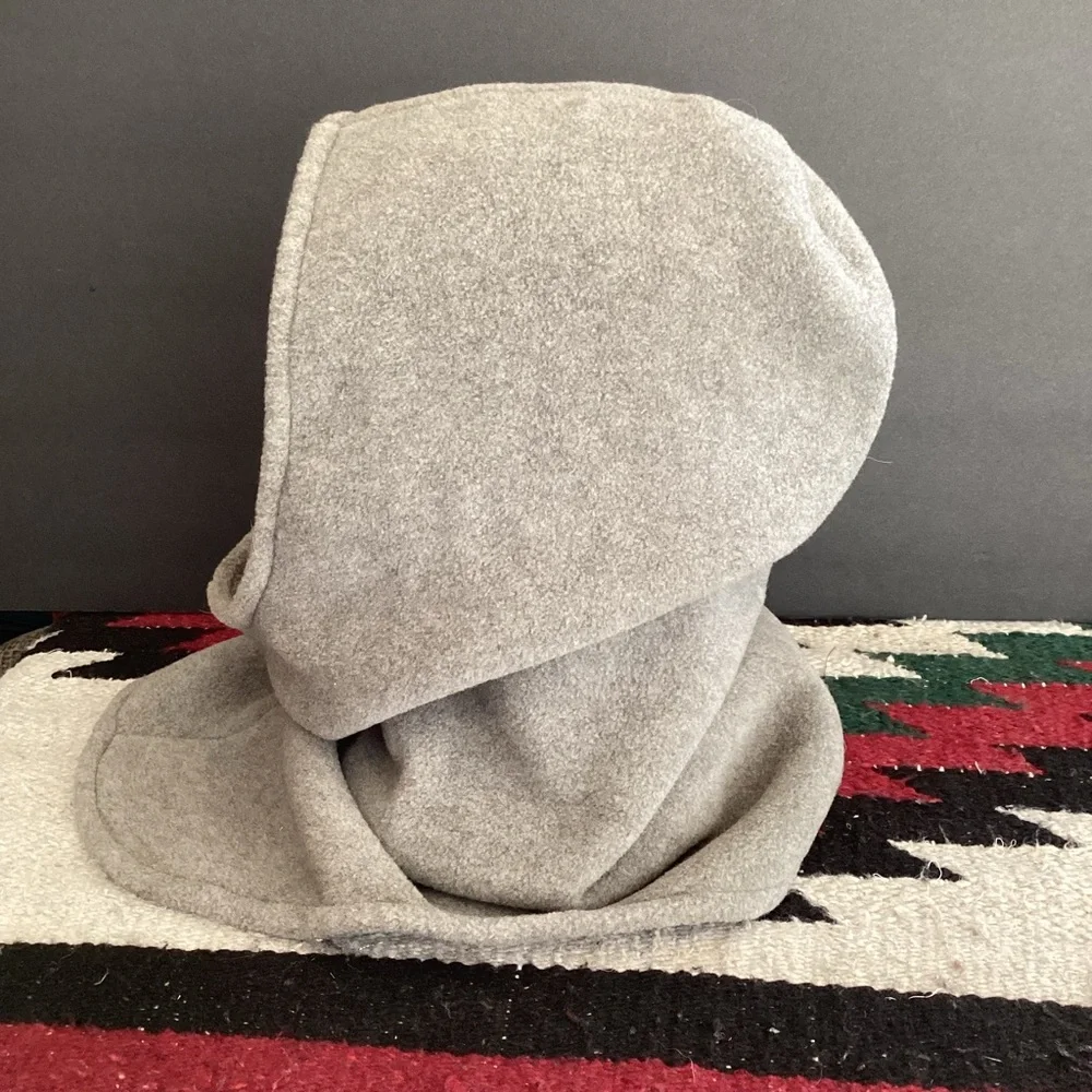 Vintage hoodwinks balaclava fleece hat made in USA